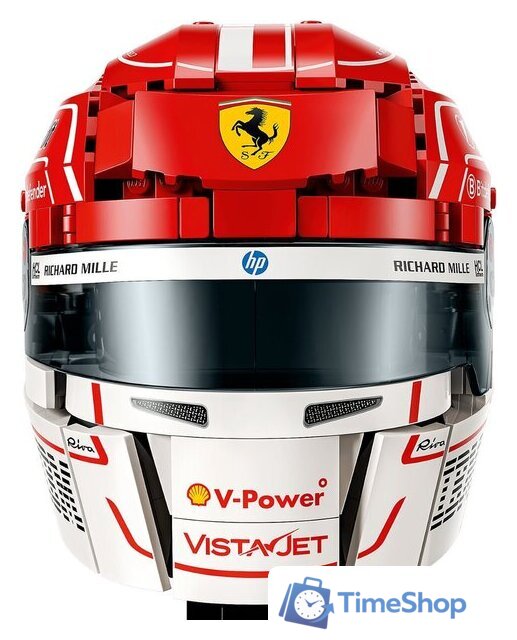 Конструктор LEGO Editions 43014 Шлем Шарля Леклера команды Scuderia Ferrari HP - Изображение №3 — Интернет-магазин Time-Shop