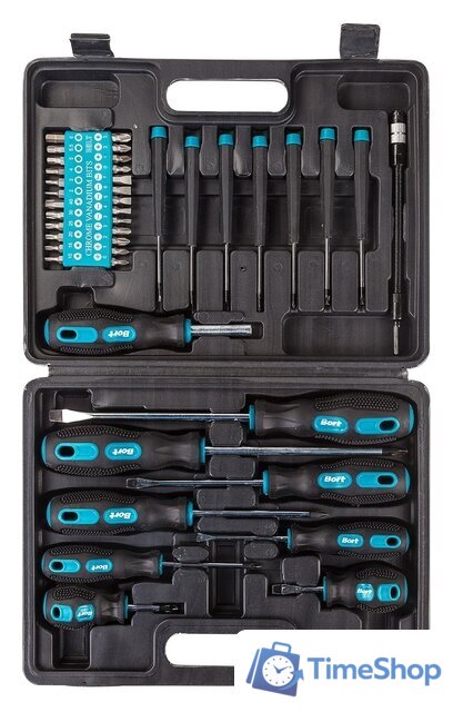 Набор отверток Bort BTK-42 (42 предмета) - Изображение №2 — Интернет-магазин Time-Shop
