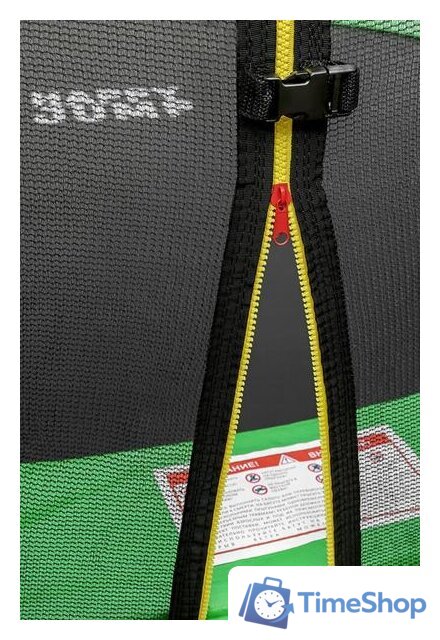 Батут Happy Jump 12ft Pro 374 см с внешней сеткой и лестницей - Изображение №3 — Интернет-магазин Time-Shop