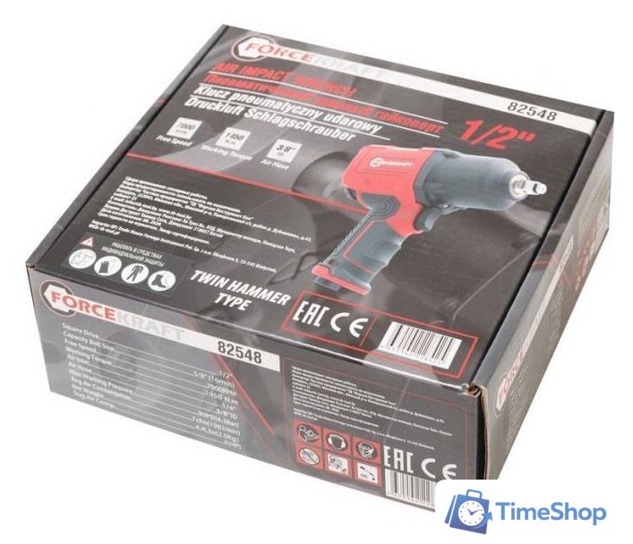 Пневматический гайковерт ForceKraft FK-82548 - Изображение №7 — Интернет-магазин Time-Shop