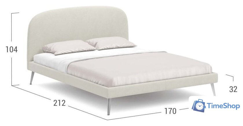 Кровать Moon Family 1234 MF007502 160x200 - Изображение №9 — Интернет-магазин Time-Shop