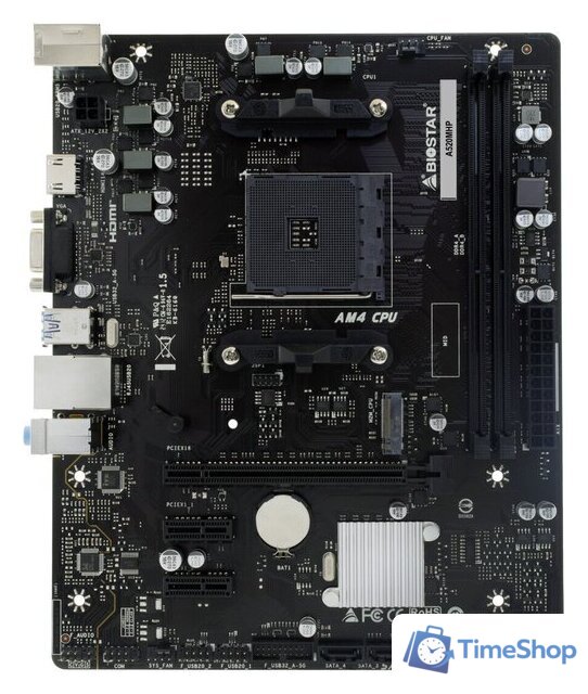Материнская плата BIOSTAR A520MHP Ver. 6.0 - Изображение №1 — Интернет-магазин Time-Shop