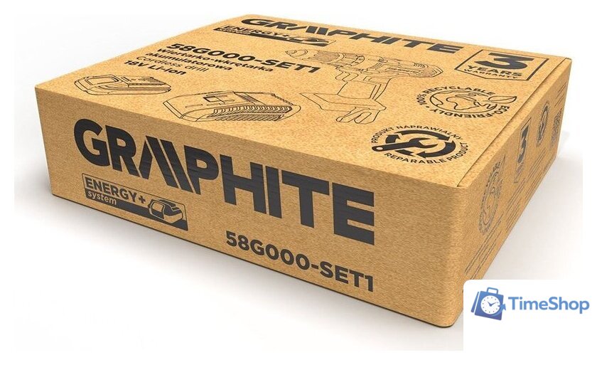 Дрель-шуруповерт GRAPHITE 58G000-SET1 (с 1-им АКБ) - Изображение №2 — Интернет-магазин Time-Shop