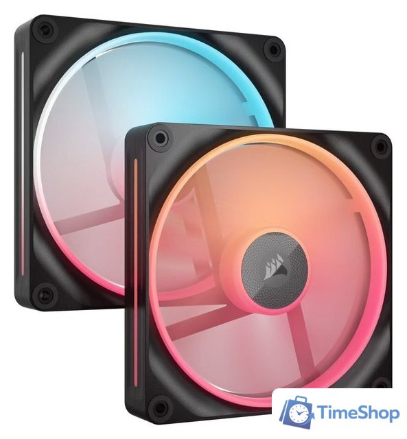 Вентилятор для корпуса Corsair iCUE LINK LX140R RGB Reverse Dual Pack CO-9051052-WW - Изображение №1 — Интернет-магазин Time-Shop