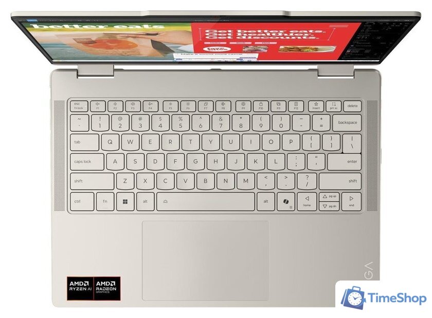 Ноутбук 2-в-1 Lenovo Yoga 7 2-in-1 14AKP10 83JR0061RK - Изображение №4 — Интернет-магазин Time-Shop