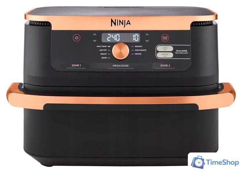Аэрогриль (аэрофритюрница) Ninja Foodi FlexDrawer Airfryer AF500EUCP - Изображение №1 — Интернет-магазин Time-Shop