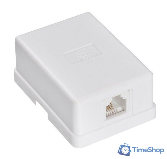 Розетка телефонная Buro 468-4 6p4c cat.5E krone - Изображение №1 — Интернет-магазин Time-Shop