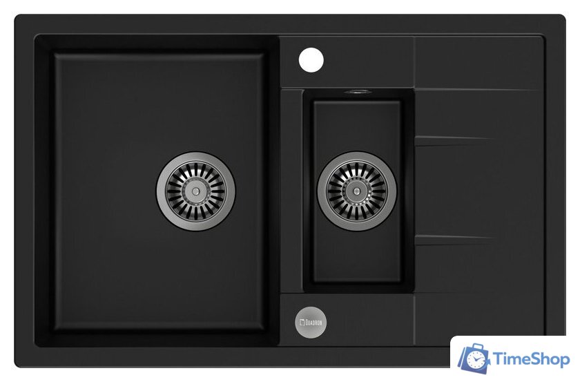 Кухонная мойка Quadron HB8224U7-BS_P2O - Изображение №2 — Интернет-магазин Time-Shop