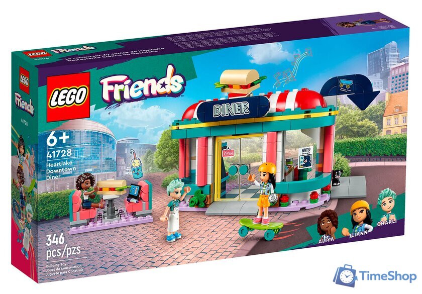 Конструктор LEGO Friends 41728 Закусочная в центре Хартлейк - Изображение №1 — Интернет-магазин Time-Shop