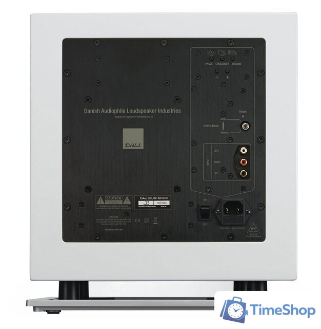 Проводной сабвуфер DALI SUB M-10 D (белый) - Изображение №4 — Интернет-магазин Time-Shop