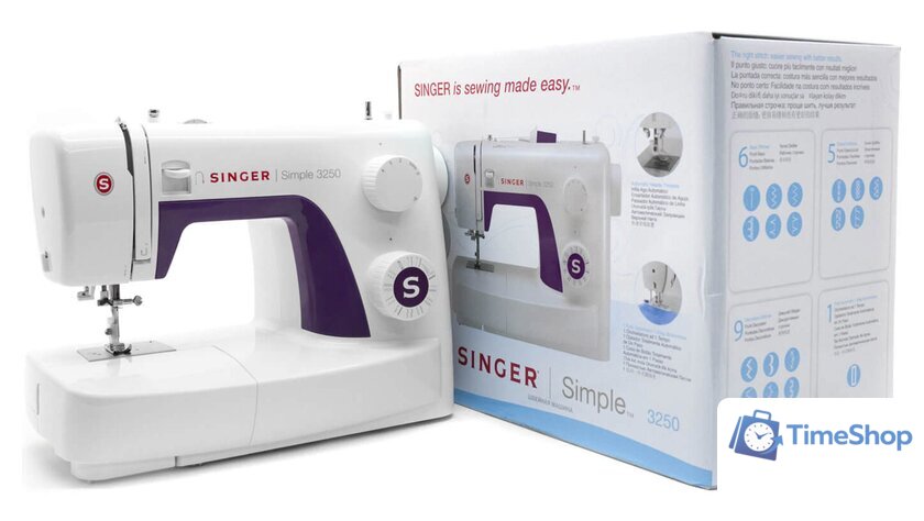 Электромеханическая швейная машина Singer Simple 3250 - Изображение №10 — Интернет-магазин Time-Shop