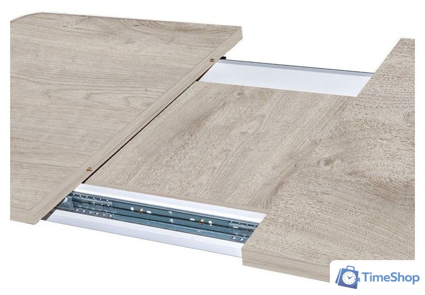 Кухонный стол ЭлиГард Sheldon 118(157)x72x76 (дуб монтерей) - Изображение №3 — Интернет-магазин Time-Shop