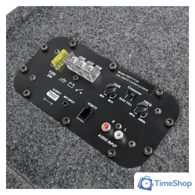 Корпусной активный сабвуфер ACV Craft F12A - Изображение №7 — Интернет-магазин Time-Shop