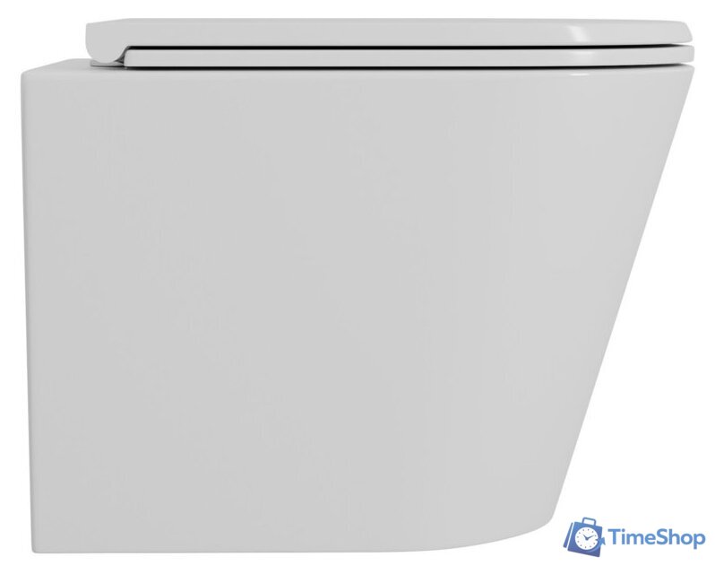 Унитаз подвесной D&K Venice DT1026016 (белый, сиденье микролифт) - Изображение №3 — Интернет-магазин Time-Shop