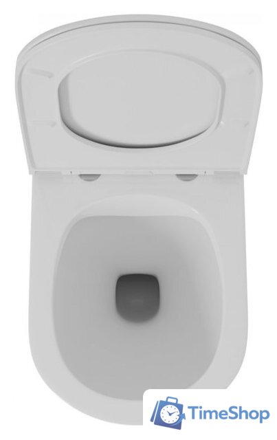 Унитаз подвесной D&K Venice DT1026016 (белый, сиденье микролифт) - Изображение №2 — Интернет-магазин Time-Shop