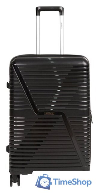 Чемодан-спиннер Rozan 3934 75 см (черный) - Изображение №1 — Интернет-магазин Time-Shop