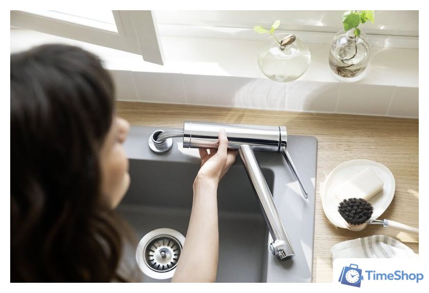 Смеситель Hansgrohe 74805000 - Изображение №2 — Интернет-магазин Time-Shop