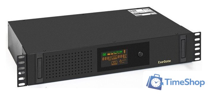 Источник бесперебойного питания ExeGate ServerRM UNL-2000.LCD.AVR.2SH.3C13.USB.2U - Изображение №1 — Интернет-магазин Time-Shop