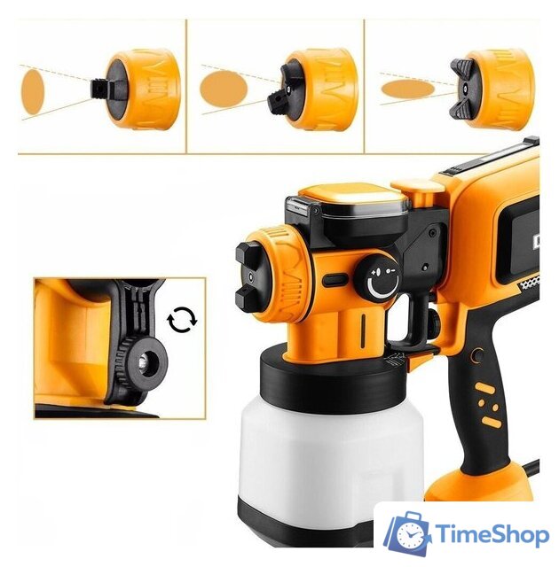 Краскораспылитель Deko DKSG60K2 - Изображение №4 — Интернет-магазин Time-Shop