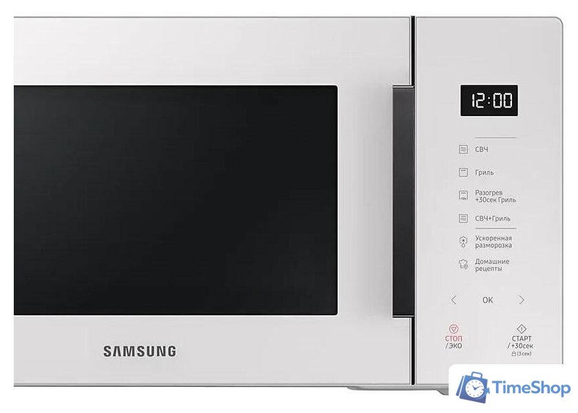 Микроволновая печь Samsung MG23T5018AE/BW - Изображение №6 — Интернет-магазин Time-Shop