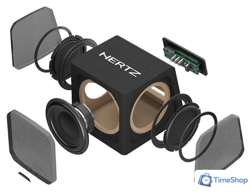 Корпусной активный сабвуфер Hertz DBA 201 - Изображение №4 — Интернет-магазин Time-Shop