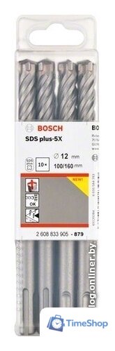 Набор буров Bosch 2608833905 (10 предметов) - Изображение №1 — Интернет-магазин Time-Shop