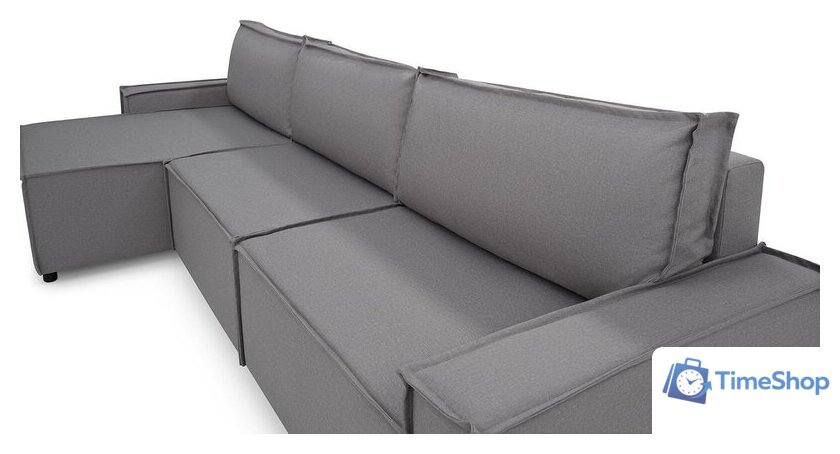 Угловой диван Mio Tesoro Дюссельдорф 293 1.5ек-1.5ек-1.5пф (1174 Savanna Plus Ash) - Изображение №3 — Интернет-магазин Time-Shop