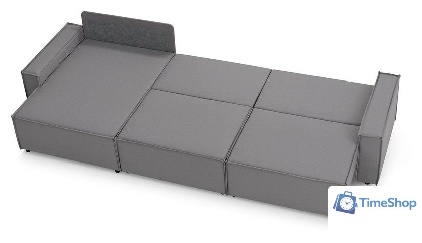 Угловой диван Mio Tesoro Дюссельдорф 293 1.5ек-1.5ек-1.5пф (1174 Savanna Plus Ash) - Изображение №7 — Интернет-магазин Time-Shop