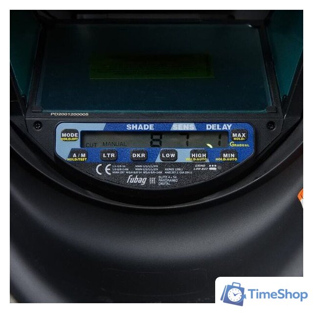 Сварочная маска Fubag Blitz 4-14 Panoramic Digital - Изображение №5 — Интернет-магазин Time-Shop