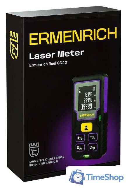 Лазерный дальномер Ermenrich Reel PLUS GD40 84643 - Изображение №7 — Интернет-магазин Time-Shop