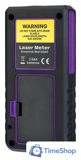 Лазерный дальномер Ermenrich Reel PLUS GD40 84643 - Изображение №4 — Интернет-магазин Time-Shop