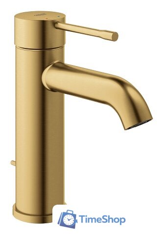 Смеситель Grohe Essence New S-Size 23589GN1 (золотой матовый) - Изображение №1 — Интернет-магазин Time-Shop