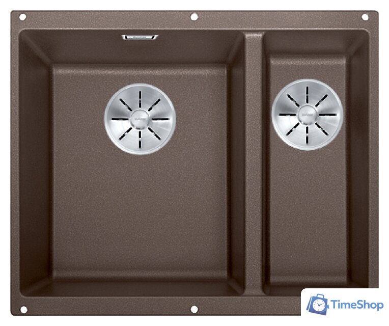 Кухонная мойка Blanco Subline 340/160-U (левая, кофе) - Изображение №1 — Интернет-магазин Time-Shop