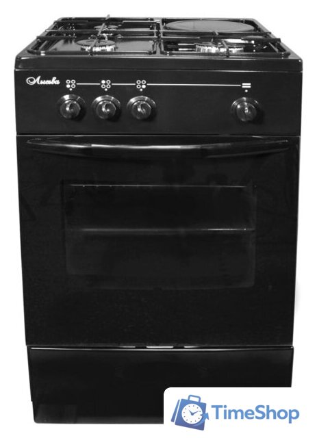 Кухонная плита Лысьва ГП 300 МС СТ-2у (черный, без крышки) - Изображение №1 — Интернет-магазин Time-Shop