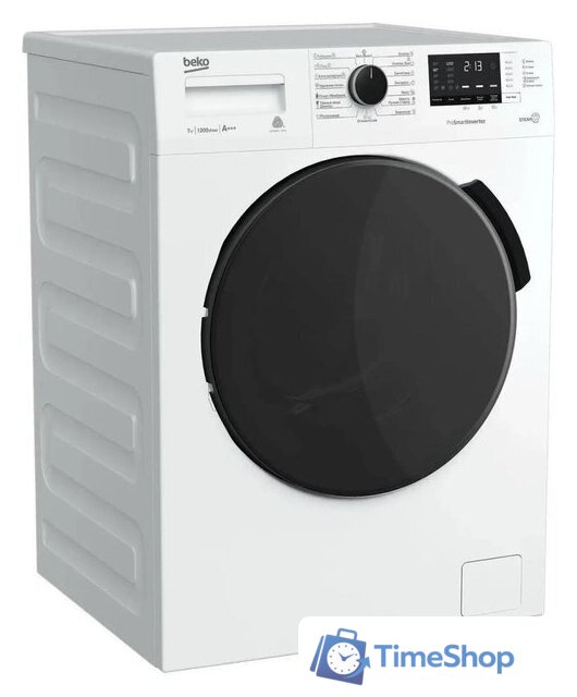 Стиральная машина BEKO WSPE7612W - Изображение №2 — Интернет-магазин Time-Shop