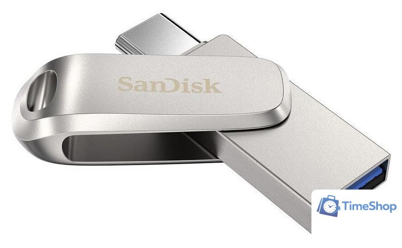 USB Flash SanDisk Ultra Dual Drive Luxe USB Type-C 256GB SDDDC4-256G-G46 - Изображение №2 — Интернет-магазин Time-Shop