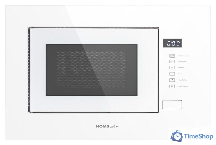 Микроволновая печь HOMSair MOB205WH - Изображение №1 — Интернет-магазин Time-Shop