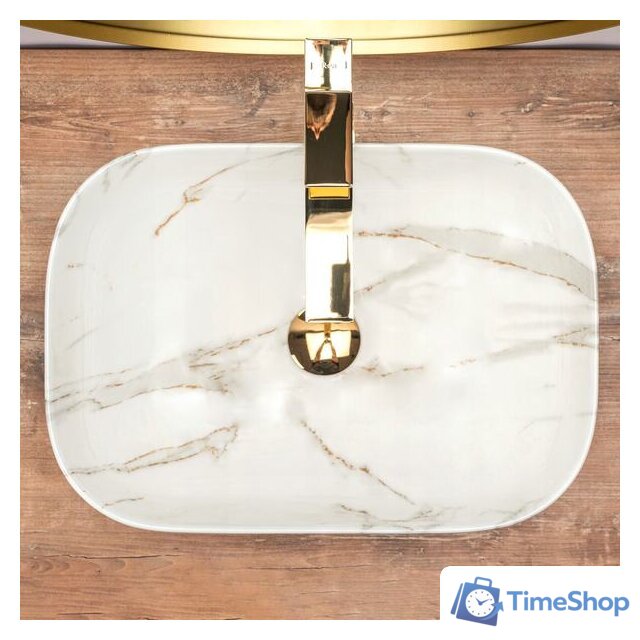 Умывальник Rea Belinda (бежевый) - Изображение №3 — Интернет-магазин Time-Shop