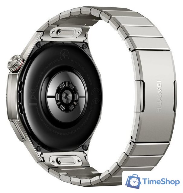 Умные часы Huawei Watch GT 6 Pro 46 мм (серебристый, с серебристым браслетом, международная версия) - Изображение №4 — Интернет-магазин Time-Shop