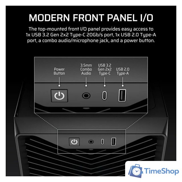 Корпус Corsair 3200D RS ARGB CC-9011344-WW - Изображение №8 — Интернет-магазин Time-Shop