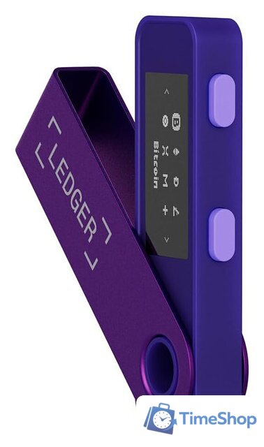 Аппаратный криптокошелек Ledger Nano S Plus (фиолетовый аметист) - Изображение №1 — Интернет-магазин Time-Shop