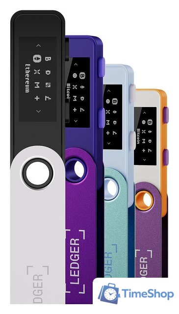 Аппаратный криптокошелек Ledger Nano S Plus (фиолетовый аметист) - Изображение №6 — Интернет-магазин Time-Shop