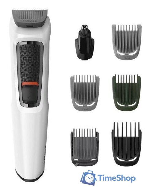 Триммер для бороды и усов Philips Multigroom Series 3000 MG3721/65 - Изображение №1 — Интернет-магазин Time-Shop
