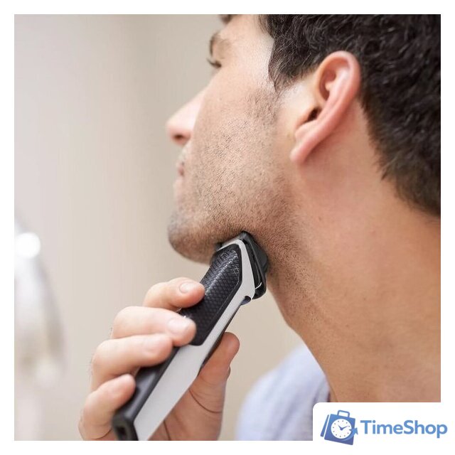 Триммер для бороды и усов Philips Multigroom Series 3000 MG3721/65 - Изображение №3 — Интернет-магазин Time-Shop