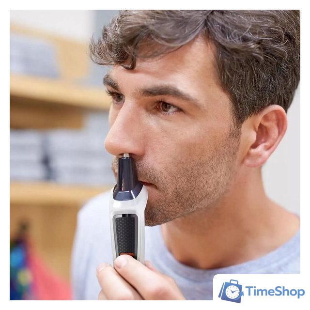 Триммер для бороды и усов Philips Multigroom Series 3000 MG3721/65 - Изображение №4 — Интернет-магазин Time-Shop