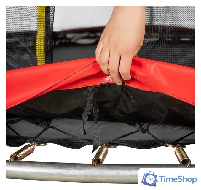 Батут Sundays Favorite Premium 6FT (красный, с сеткой) - Изображение №7 — Интернет-магазин Time-Shop