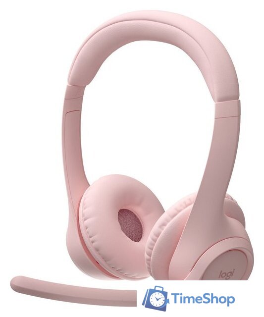 Офисная гарнитура Logitech Zone 300 (розовый) - Изображение №1 — Интернет-магазин Time-Shop