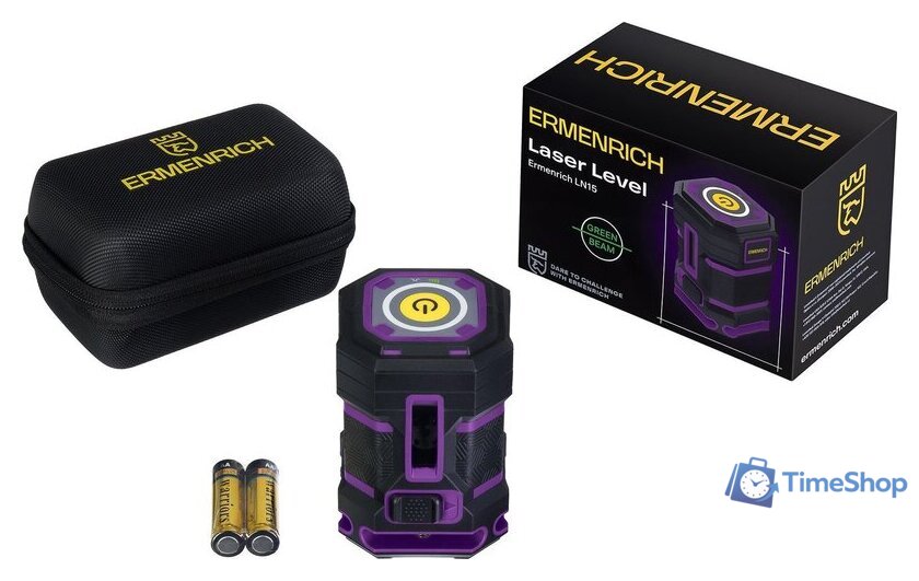 Лазерный нивелир Ermenrich PLUS LN15 84650 - Изображение №2 — Интернет-магазин Time-Shop