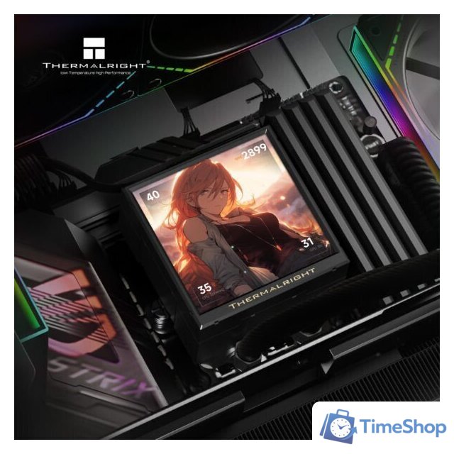 Система жидкостного охлаждения для процессора Thermalright Peerless Vision 240 ARGB (черный) - Изображение №3 — Интернет-магазин Time-Shop