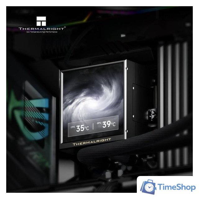 Система жидкостного охлаждения для процессора Thermalright Peerless Vision 240 ARGB (черный) - Изображение №4 — Интернет-магазин Time-Shop